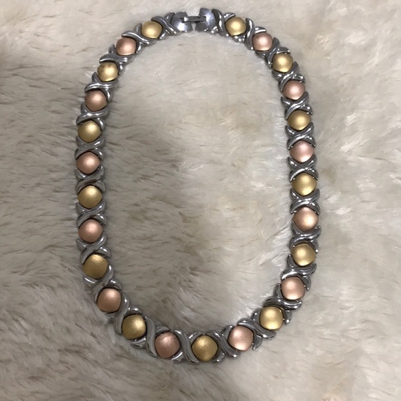 Jewelry - X’s & O’s Stainless Steel Necklace